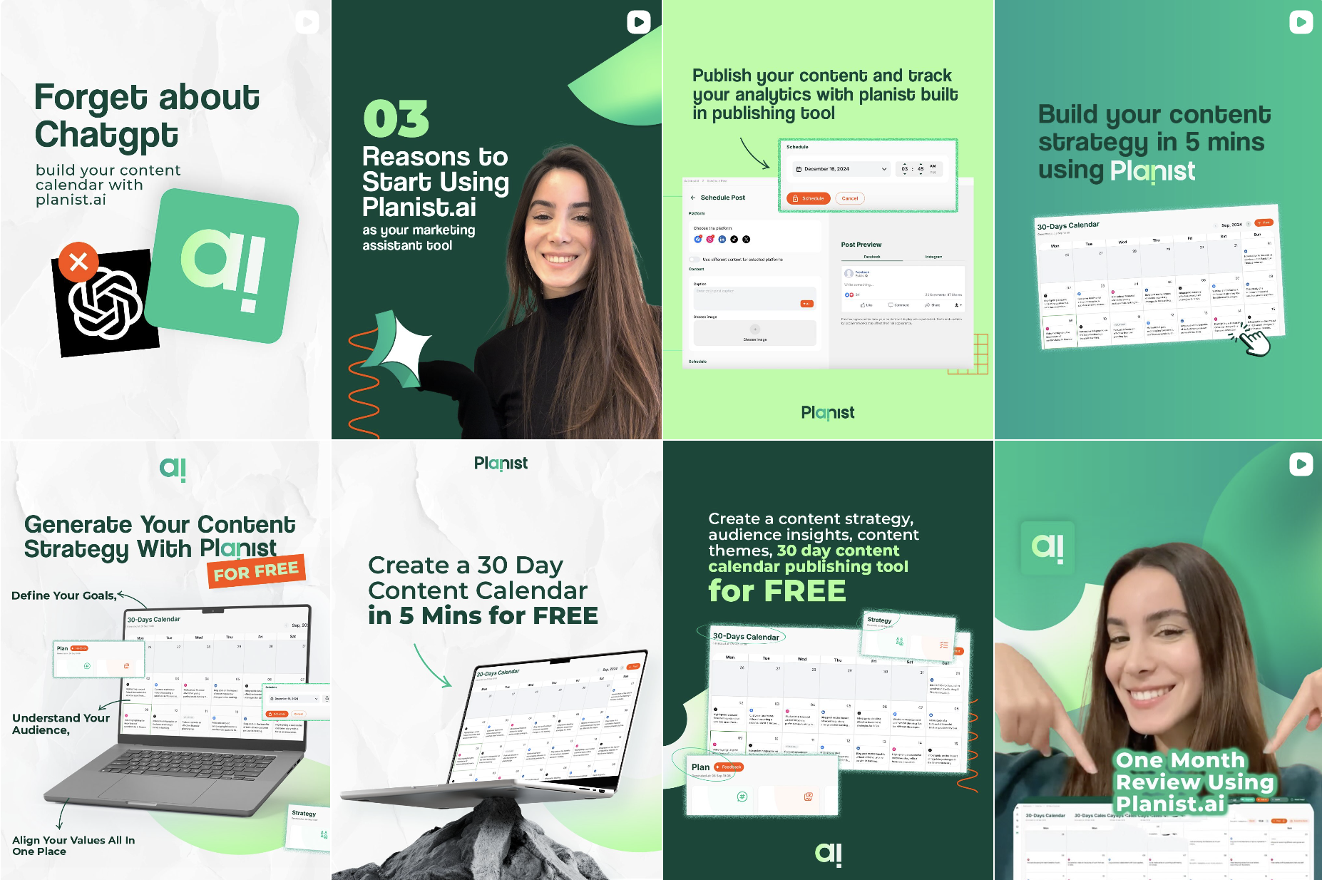Planist.ai content campaigns